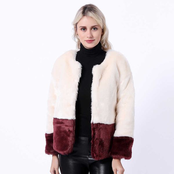 women's fur faux leather coat autumn and winter imitate rex rabbit short two colors women t220928, Black
women's fur faux leather coat autumn and winter imitate rex rabbit short two colors women t220928, Black