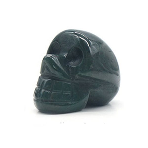 23mm natural crystal ornaments figurine gemstone fancy fasper skulls healing stone for feng shui home decoration, Black
23mm natural crystal ornaments figurine gemstone fancy fasper skulls healing stone for feng shui home decoration, Black