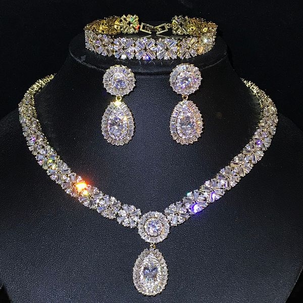 wedding jewelry sets exclusive dubai gold color jewellery luxury cubic zirconia necklace earring bracelet party set for women 220929, Slivery;golden
wedding jewelry sets exclusive dubai gold color jewellery luxury cubic zirconia necklace earring bracelet party set for women 220929, Slivery;golden