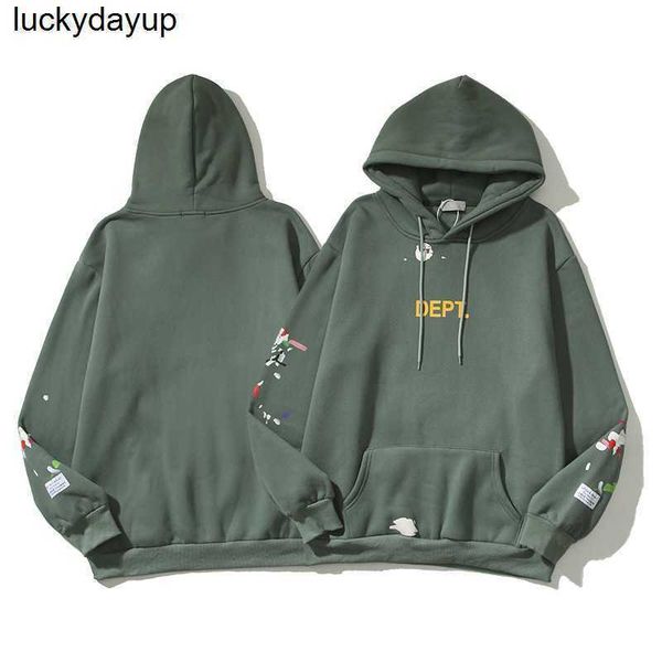 men's hoodies designer sweatshirts galery dept hand-painted graffiti men's women's casual hooded sweater, Black
men's hoodies designer sweatshirts galery dept hand-painted graffiti men's women's casual hooded sweater, Black