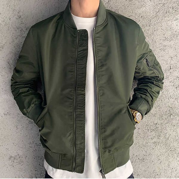 men's jackets 2022 spring autumn men fashion long sleeve baseball coats clothing male pilot solid color jacket men casual loose outerwe, Black;brown
men's jackets 2022 spring autumn men fashion long sleeve baseball coats clothing male pilot solid color jacket men casual loose outerwe, Black;brown