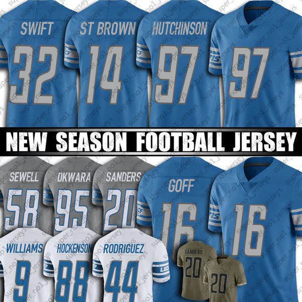 14 amon ra st brown jersey football jared goff jamaal williams alex anzalone aidan hutchinson jerseys detroit lions malcolm rodriguez dandre, Black;red
14 amon ra st brown jersey football jared goff jamaal williams alex anzalone aidan hutchinson jerseys detroit lions malcolm rodriguez dandre, Black;red