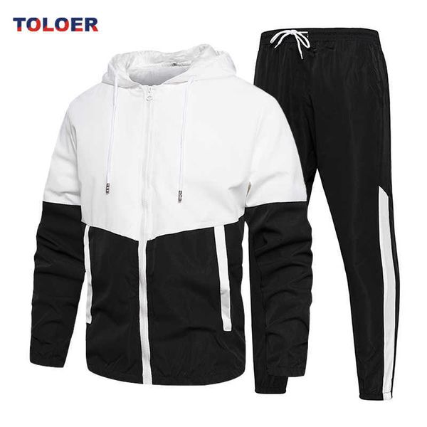 men's tracksuits new men two piece tracksuit outdoor causal hooded sweatshirts sweatpants set men's classic sport clothing hoodies, Gray
men's tracksuits new men two piece tracksuit outdoor causal hooded sweatshirts sweatpants set men's classic sport clothing hoodies, Gray