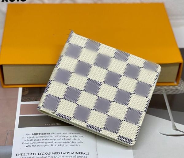 2022 luxurys designers wallets cardholder france paris plaid style mens women high-end wallet, Red;black
2022 luxurys designers wallets cardholder france paris plaid style mens women high-end wallet, Red;black