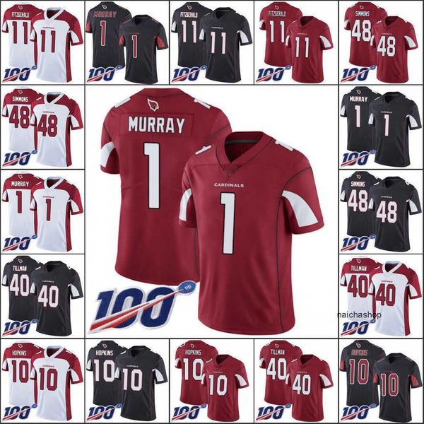 jersey arizona''cardinals''men #1 kyler murray 11 larry fitzgerald 10 deandre hopkins 40 tillman 100th limited', Black
jersey arizona''cardinals''men #1 kyler murray 11 larry fitzgerald 10 deandre hopkins 40 tillman 100th limited', Black