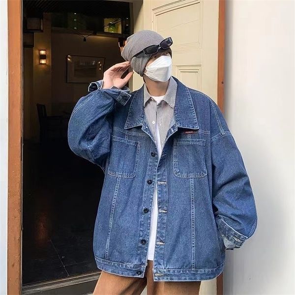 mens jackets american retro hiphop print denim jacket mens spring and autumn fashion high street ruffian handsome european and american 2209, Black;brown
mens jackets american retro hiphop print denim jacket mens spring and autumn fashion high street ruffian handsome european and american 2209, Black;brown