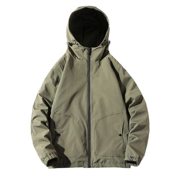 men's jackets men's windbreaker jackets youth casual coat male 2021 autumn steetwear outwear g220923, Black;brown
men's jackets men's windbreaker jackets youth casual coat male 2021 autumn steetwear outwear g220923, Black;brown