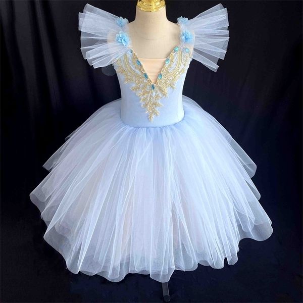 dancewear professional romantic tutu long tulle tutus ballet dress women girls ballerina party children dance costumes 220929, Blue
dancewear professional romantic tutu long tulle tutus ballet dress women girls ballerina party children dance costumes 220929, Blue