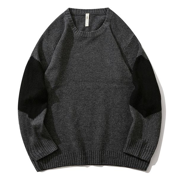 men's sweaters slim sweaters men autumn winter korean style round neck pullover men casual bottoming shirt patchwork knitted sweater me, White;black
men's sweaters slim sweaters men autumn winter korean style round neck pullover men casual bottoming shirt patchwork knitted sweater me, White;black