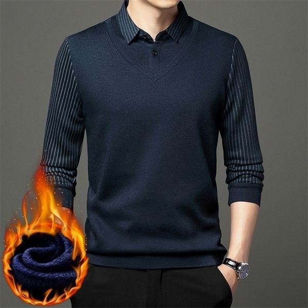 men's polos arrival shirt warm spring clothes solid striped long sleeve fashion for korean style 220928, White;black
men's polos arrival shirt warm spring clothes solid striped long sleeve fashion for korean style 220928, White;black