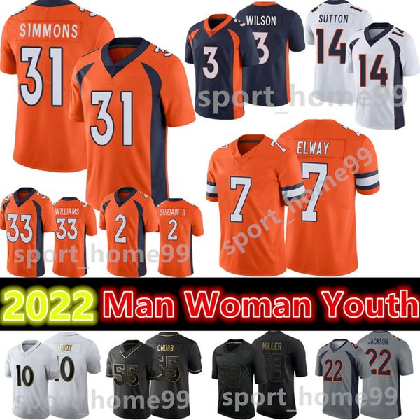 3 russell wilson 33 javonte williams football jersey 31 justin simmons 14 courtland sutton 10 jerry jeudy 2 patrick surtain ii 55 bradley ch, Black;red
3 russell wilson 33 javonte williams football jersey 31 justin simmons 14 courtland sutton 10 jerry jeudy 2 patrick surtain ii 55 bradley ch, Black;red