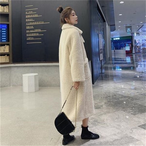 womens fur faux jacket women coat lamb plush winter imitation veste femme 220929, Black
womens fur faux jacket women coat lamb plush winter imitation veste femme 220929, Black