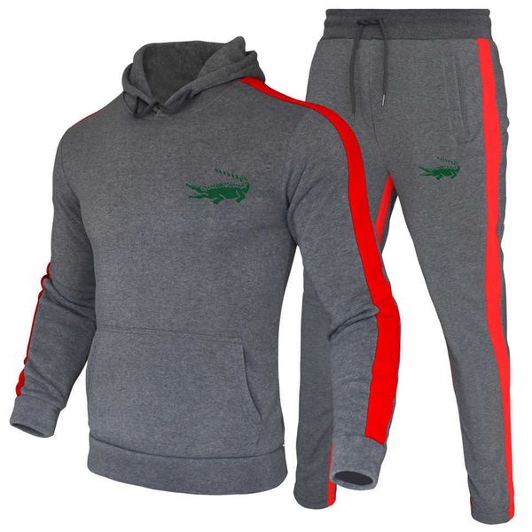 men's tracksuits new men's hoodie suit casual sets splicing trousers bomber hoodie piece sweatshirt sweatpants cartelo g220928, Gray
men's tracksuits new men's hoodie suit casual sets splicing trousers bomber hoodie piece sweatshirt sweatpants cartelo g220928, Gray