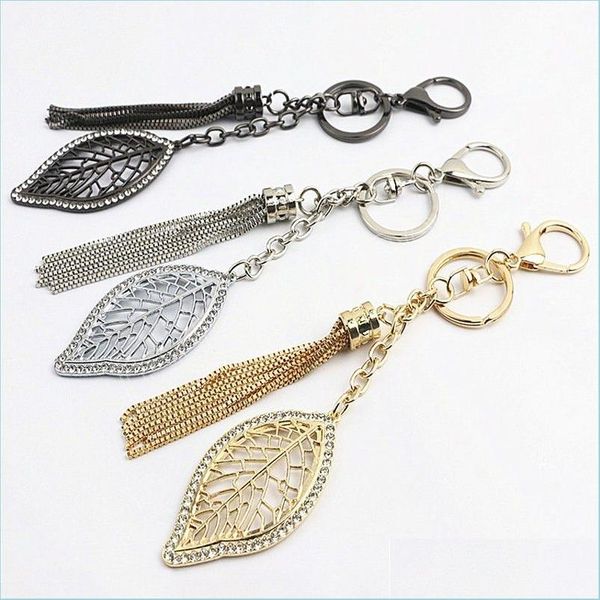 key rings fashion tassel key ring hollow-out tree leaves chain for women men handbag accessories car hanging jewelry gift pendant dro dhzjm, Slivery;golden
key rings fashion tassel key ring hollow-out tree leaves chain for women men handbag accessories car hanging jewelry gift pendant dro dhzjm, Slivery;golden