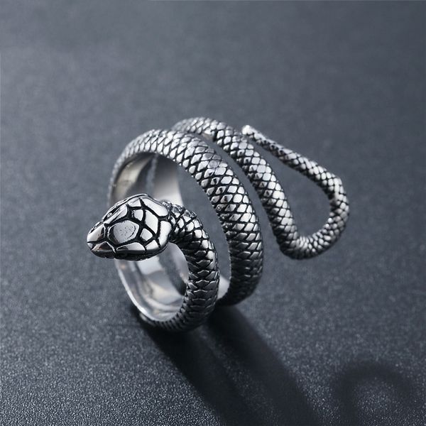 Stainless Steel Snake Band Rings Vintage Handmade Designer Fashion Jewelry Accessories Gifts for Men Women
Stainless Steel Snake Band Rings Vintage Handmade Designer Fashion Jewelry Accessories Gifts for Men Women