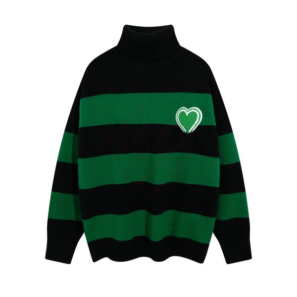 men's sweaters mi de coeur striped oversize sweater autumn and winter new women's all-match turtleneck sweater slim men casual pul, White;black
men's sweaters mi de coeur striped oversize sweater autumn and winter new women's all-match turtleneck sweater slim men casual pul, White;black