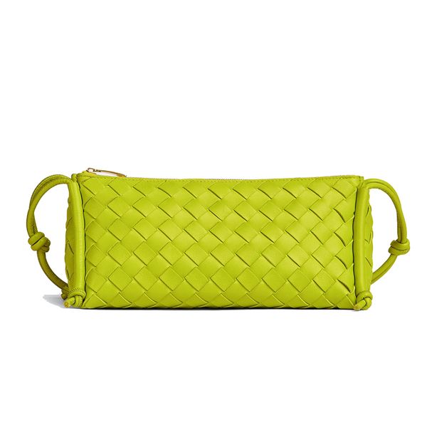 triangle shoulder bag weave genuine leather square lemon kiwi green womens mini handbags zipper bag designer bags trio pouch on strap wallet
triangle shoulder bag weave genuine leather square lemon kiwi green womens mini handbags zipper bag designer bags trio pouch on strap wallet