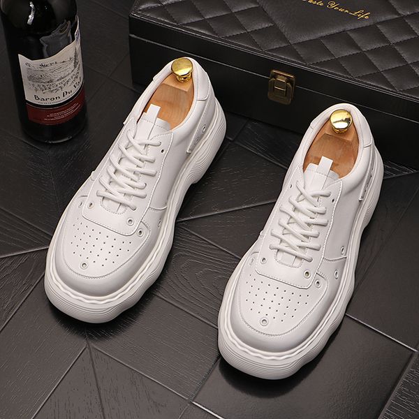 spring autumn wedding dress party shoes fashion white vulcanized breathable non-slip casual sneaker round toe thick bottom business driving, Black
spring autumn wedding dress party shoes fashion white vulcanized breathable non-slip casual sneaker round toe thick bottom business driving, Black