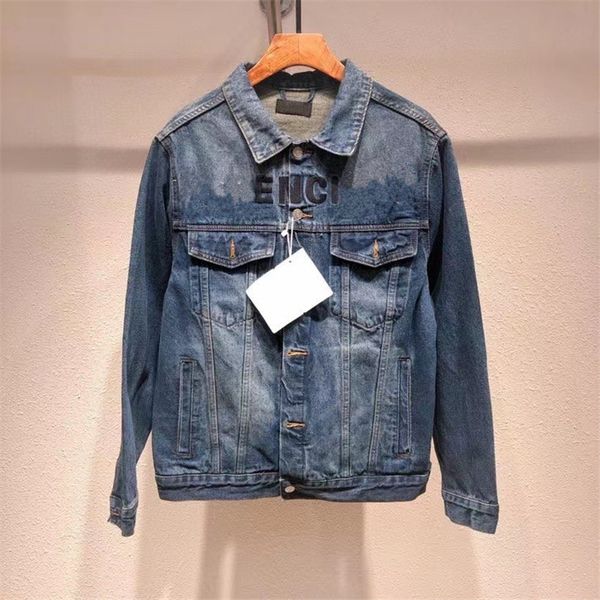 luxury brands men ladies lapel denim jacket fashion outer international designer ladies casual outerwear m-xl european size, Black;brown
luxury brands men ladies lapel denim jacket fashion outer international designer ladies casual outerwear m-xl european size, Black;brown