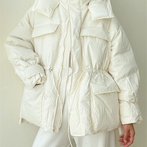 womens down parkas bgteever winter thicken warm hooded parkas women long sleeve zippers down coats female elastic waist warm jacket 220929, Black
womens down parkas bgteever winter thicken warm hooded parkas women long sleeve zippers down coats female elastic waist warm jacket 220929, Black