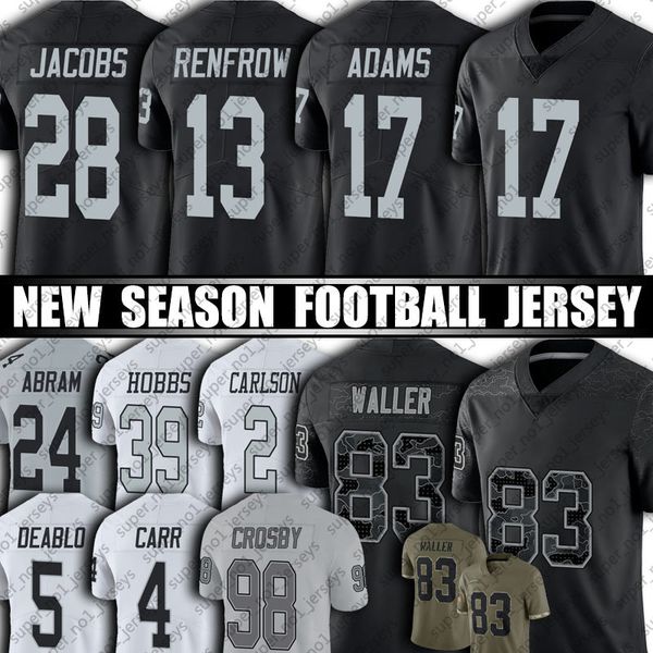 davante adams jersey football las vegas raiders josh jacobs darren waller divine deablo maxx crosby derek carr jerseys mack hollins duron ha, Black;red
davante adams jersey football las vegas raiders josh jacobs darren waller divine deablo maxx crosby derek carr jerseys mack hollins duron ha, Black;red