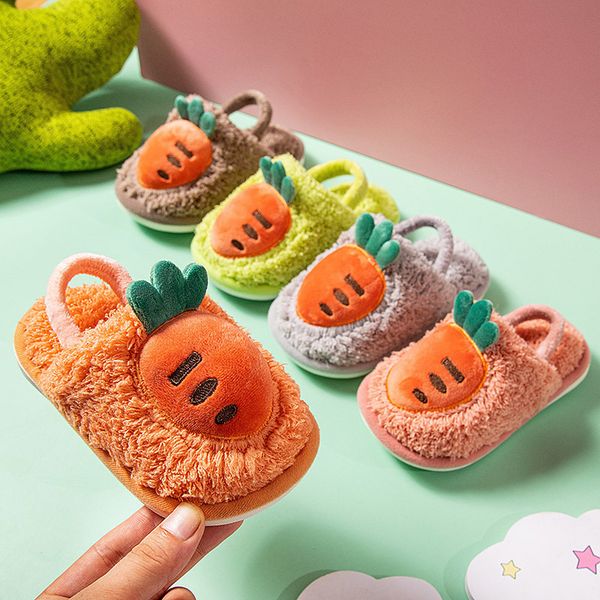 slipper children house slippers for boys girls cartoon carrot kids cotton autumn winter floor shoes anti slippery elastic band 220928, Black;grey
slipper children house slippers for boys girls cartoon carrot kids cotton autumn winter floor shoes anti slippery elastic band 220928, Black;grey