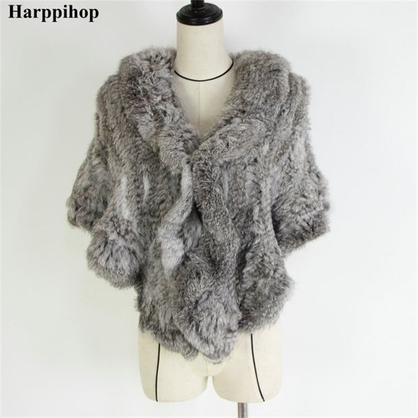 women's fur faux genuine rabbit poncho knitted pashmina shawl women's coats//oem/wholesale/retail 220929, Black
women's fur faux genuine rabbit poncho knitted pashmina shawl women's coats//oem/wholesale/retail 220929, Black