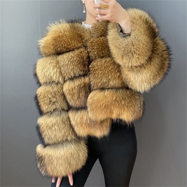 women's fur faux real coat 100% natural raccoon women high-quality jacket luxury female s leather 220929, Black
women's fur faux real coat 100% natural raccoon women high-quality jacket luxury female s leather 220929, Black
