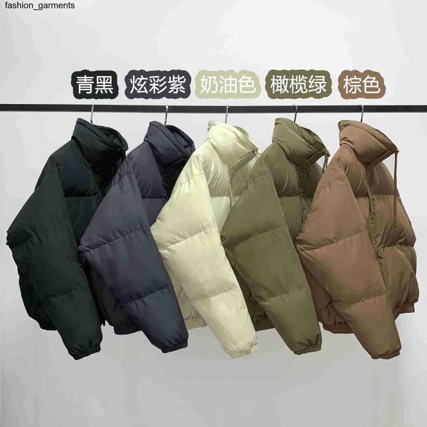 dsigner men's essential down cotton padded bread jacket loose thickened jacket, Black
dsigner men's essential down cotton padded bread jacket loose thickened jacket, Black