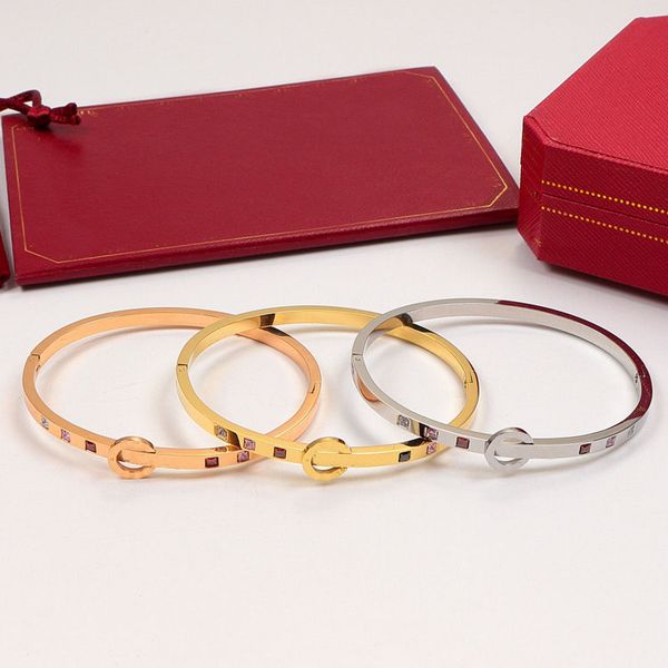 luxury designer classic bangles nail bracelet titanium alloy gold plated 316l titanium steel bangle diamond bracelets womens mens love jewel, Black
luxury designer classic bangles nail bracelet titanium alloy gold plated 316l titanium steel bangle diamond bracelets womens mens love jewel, Black