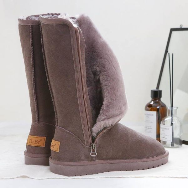 women's winter cotton boots fashion high leather comfortable warm plush thick sole outdoor casual non-slip, Black
women's winter cotton boots fashion high leather comfortable warm plush thick sole outdoor casual non-slip, Black