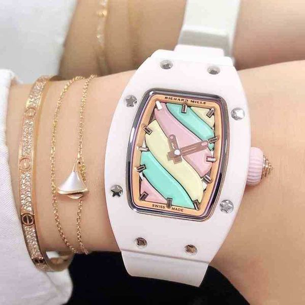 luxury wristwatch richa milles marshmallow rm00703 fully automatic mechanical watch ceramic case women's es, Slivery;golden
luxury wristwatch richa milles marshmallow rm00703 fully automatic mechanical watch ceramic case women's es, Slivery;golden