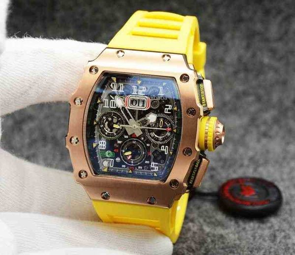 luxury mens mechanics watch richa rm11 watch brand men automatic mechanical black rubber yellow rose gold man es stainless steel sapphire gl, Slivery;brown
luxury mens mechanics watch richa rm11 watch brand men automatic mechanical black rubber yellow rose gold man es stainless steel sapphire gl, Slivery;brown