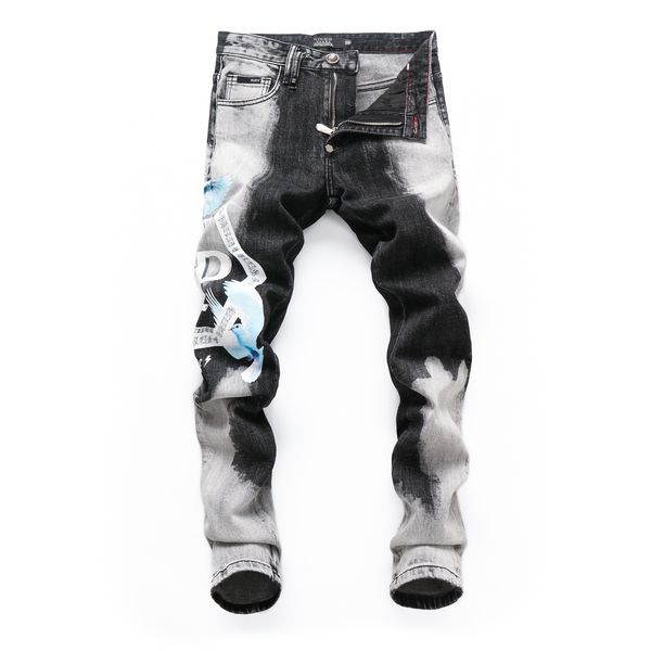 plein bear men's jeans classical fashion pp man denim trousers rock star fit mens casual design ripped jeans distressed skinny biker cl, Blue
plein bear men's jeans classical fashion pp man denim trousers rock star fit mens casual design ripped jeans distressed skinny biker cl, Blue