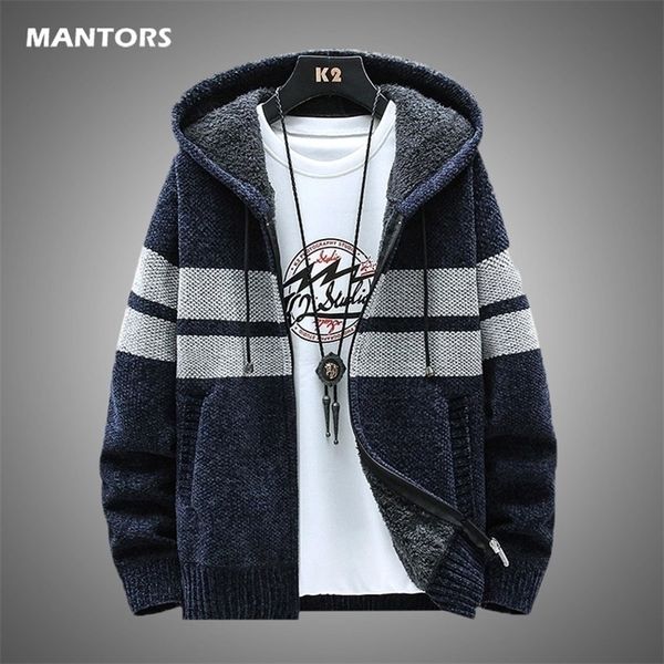 mens sweaters autumn winter mens cardigan sweater casual slim sweater coat men streetwear fleece warm knitted sweater men hooded jackets 220, White;black
mens sweaters autumn winter mens cardigan sweater casual slim sweater coat men streetwear fleece warm knitted sweater men hooded jackets 220, White;black