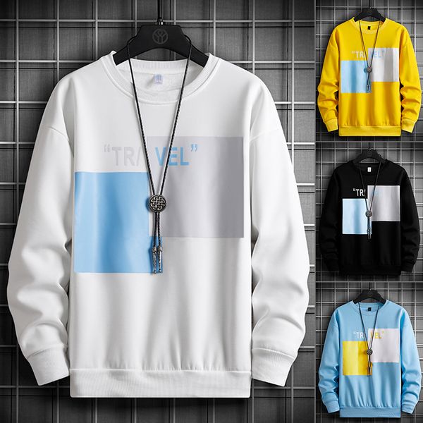 men's hoodies sweatshirts men oneck sweatshirt high street men's printed contrast color hip hop hoodie male polyester fashion clot, Black
men's hoodies sweatshirts men oneck sweatshirt high street men's printed contrast color hip hop hoodie male polyester fashion clot, Black