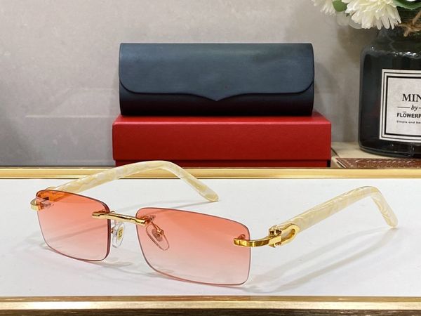 designer womens sunglasses polarized uv protection eyeglasses buffalo horn carti sun glasses frameless classic fashion adumbral eyewear acce, White;black
designer womens sunglasses polarized uv protection eyeglasses buffalo horn carti sun glasses frameless classic fashion adumbral eyewear acce, White;black