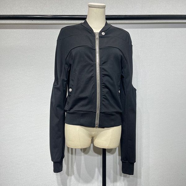 high street original rick women jackets owens regular cut panel slim zipper single-layer women's cotton jacket, Black;brown
high street original rick women jackets owens regular cut panel slim zipper single-layer women's cotton jacket, Black;brown
