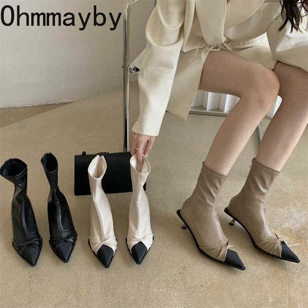 boots women pointed toe ankle fashion thin high heels autumn winter shoes zipper office lady khaki short 220929, Black
boots women pointed toe ankle fashion thin high heels autumn winter shoes zipper office lady khaki short 220929, Black