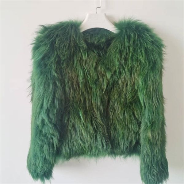 womens fur faux real raccoon woven jacket for women autumn winter fashion o neck full sleeve short double faced coat y3110 220929, Black
womens fur faux real raccoon woven jacket for women autumn winter fashion o neck full sleeve short double faced coat y3110 220929, Black