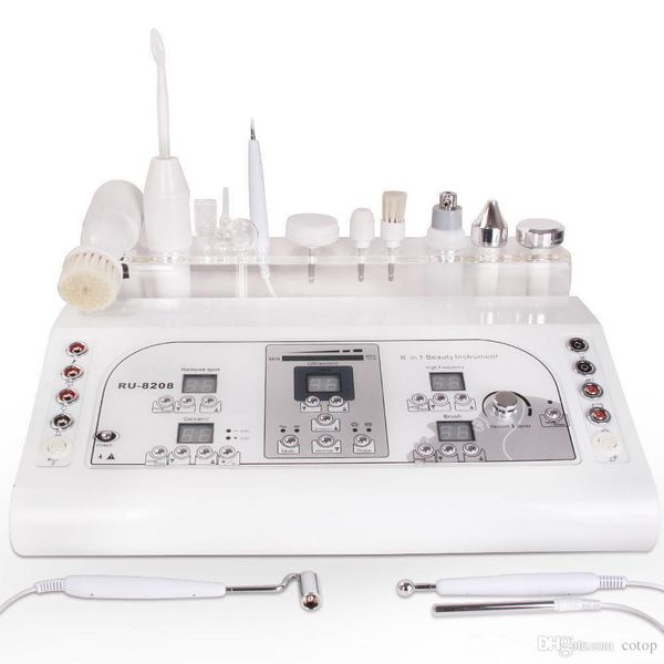 8 in 1 beauty equipment ru 8208 blackhead spot removal high frequency galvanic facial skin lifting ultrasonic machine face care, Black;white
8 in 1 beauty equipment ru 8208 blackhead spot removal high frequency galvanic facial skin lifting ultrasonic machine face care, Black;white