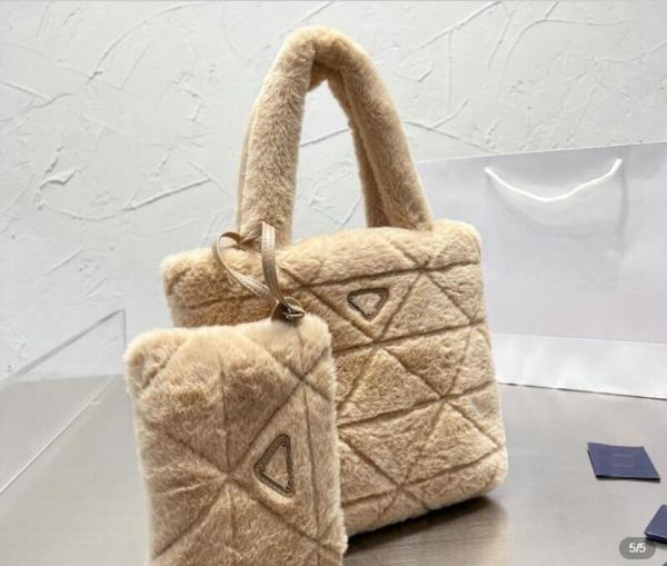 women large capacity tote handbags fineness wool bags fashion winter fur fine strap composite shoulder bags solid plush classic designer pur
women large capacity tote handbags fineness wool bags fashion winter fur fine strap composite shoulder bags solid plush classic designer pur