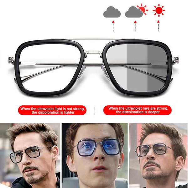 tony stark luxury men pilot sunglasses male polarized pchromic sunglass metal driving glasses drivers eyewear oculos de sol 0928, White;black
tony stark luxury men pilot sunglasses male polarized pchromic sunglass metal driving glasses drivers eyewear oculos de sol 0928, White;black