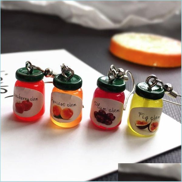 stud stud personality fashion female earrings temperament jam bottle hook jewelry pendant resin soft elegant cute cartoon fabara diys dhyak, Golden;silver
stud stud personality fashion female earrings temperament jam bottle hook jewelry pendant resin soft elegant cute cartoon fabara diys dhyak, Golden;silver