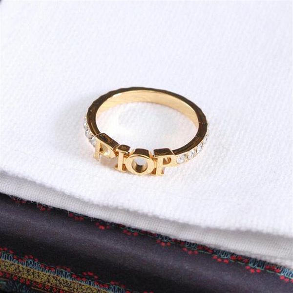 fashion designer gold letter band rings bague love ring for lady women party wedding lovers gift engagement jewelry with box298w, Silver
fashion designer gold letter band rings bague love ring for lady women party wedding lovers gift engagement jewelry with box298w, Silver
