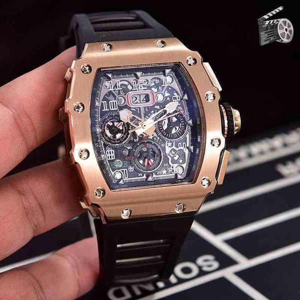 luxury mens mechanics watch richa milles black red rubber men stainless steel sapphire automatic mechanical tourbillion calendar, Slivery;brown
luxury mens mechanics watch richa milles black red rubber men stainless steel sapphire automatic mechanical tourbillion calendar, Slivery;brown