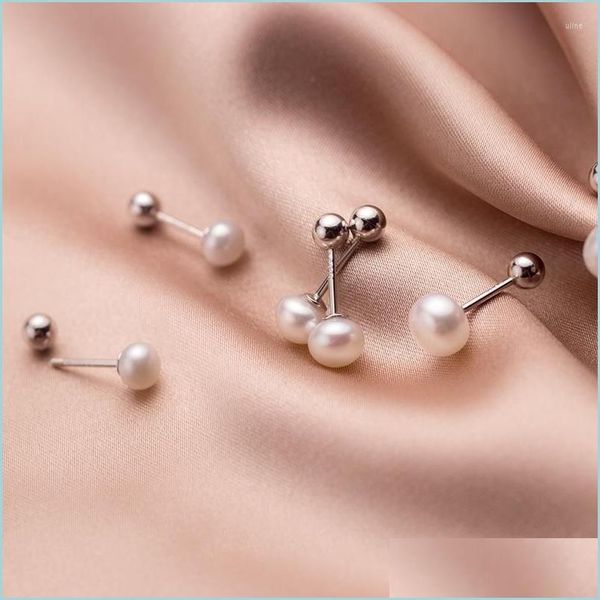 stud stud earrings 5-8mm white pearl for women girls minimalist 925 sterling sier ear jewelry birthday gift drop delivery 2021 bdedome dhvxd, Golden;silver
stud stud earrings 5-8mm white pearl for women girls minimalist 925 sterling sier ear jewelry birthday gift drop delivery 2021 bdedome dhvxd, Golden;silver