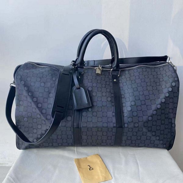 duffel bags 45cm 55cm large capacity travel sale women men genuine leather shoulder fashion bag carry on luggage bottom rivets with lock hea
duffel bags 45cm 55cm large capacity travel sale women men genuine leather shoulder fashion bag carry on luggage bottom rivets with lock hea