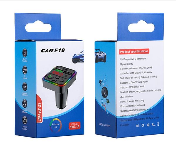 f15 f17 f18 f19 transmitters rgb ambient light car mp3 player bluetooth 5.0 fm wireless handskit 5v 3.1a pd 12w usb c charger
f15 f17 f18 f19 transmitters rgb ambient light car mp3 player bluetooth 5.0 fm wireless handskit 5v 3.1a pd 12w usb c charger