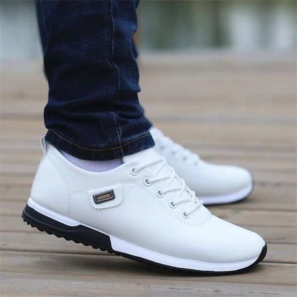 dress shoes men business casual for male pu leather sneakers fashion loafers walking footwear zapatos de hombre 220929, Black
dress shoes men business casual for male pu leather sneakers fashion loafers walking footwear zapatos de hombre 220929, Black